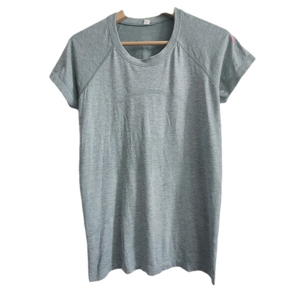 Lululemon x Peloton Light Green Swiftly Tech Short Sleeve Tee Top Size 6 T-Shirt - Picture 1 of 14